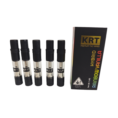 Krt new carts 3gen Empty Atomizer Ceramic Coil Vape Cartridge  1ml 510 Thread Thick Oil Cartridge