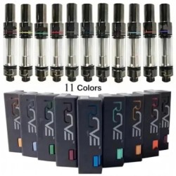 Rove Carts Empty Atomizer Ceramic Coil Vape Cartridge 0.8ml 1ml 510 Thread Thick Oil Cartridge with Package