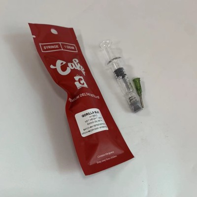 Cake syringe Filling Oil 1ml Luer Lock Prefilled Glass Syringe with Packaging