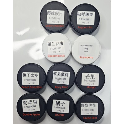 Various specifications and flavors of snus