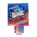 Burst disposable Vape Pen  350mAh Rechargeable Battery 2ml Empty for Thick Oil --- blue color , berry blizzard