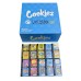 Cookies Double Flavor Disposable Vape Pen E-Cigarettes Vaporizer 380mAh Rechargeable Battery 1.0ml+1.0ml Empty Thick Oil Carts with 10 Strains--blue color