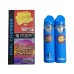 Cookies Double Flavor Disposable Vape Pen E-Cigarettes Vaporizer 380mAh Rechargeable Battery 1.0ml+1.0ml Empty Thick Oil Carts with 10 Strains--blue color