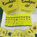 Cookies Disposable Vape Pen E-Cigarettes Vaporizer 280mAh Rechargeable Battery 1ml Empty Thick Oil Carts with 10 Strains