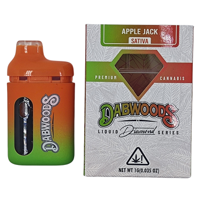 Dabwoods disposable empty Vape Pen 1ml with display for thick oil---Disposable in stock