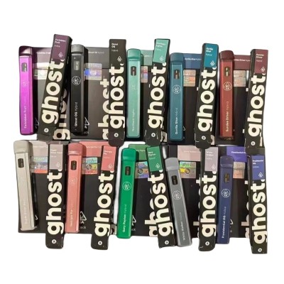 Ghost disposable Vape Pen Rechargeable Battery 1ml Empty Thick Oil Carts