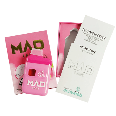 MAD LABS V2 Disposable Empty Vape Pen 320mAh Rechargeable Battery 2ml Empty For Thick Oil Carts