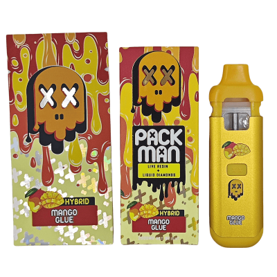 Packman V3 empty disposable vape pen 2ml for thick oil with packaging and stickers - disposable in stock