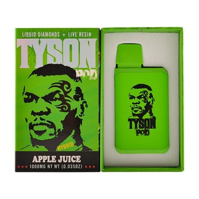 TYSON 1g disposable Vape Pen Rechargeable Battery 1ml Empty Thick Oil Carts with 10 Strains